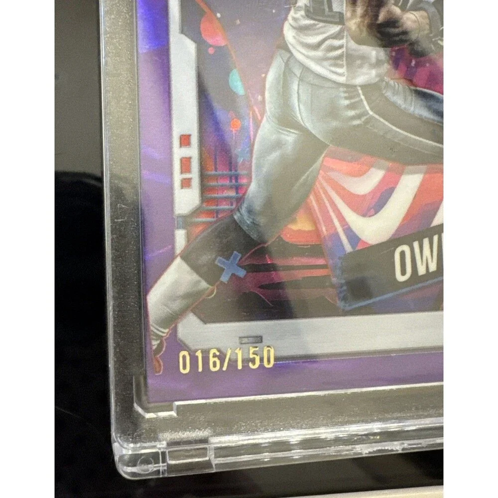 2024 Topps Cosmic Chrome - Terrell Owens #81 Purple Nebula Refractor /150